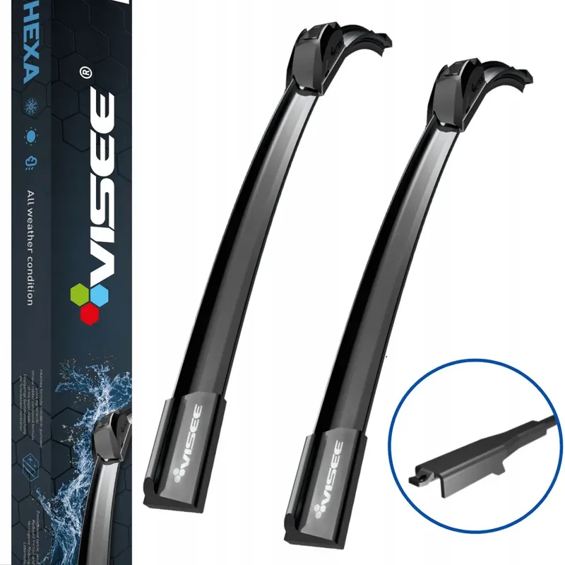 Ekspresowa dostawa Wycieraczki samochodowe do szyb płaskie VISEE BMW 3 G21 G81 Kombi 2019-