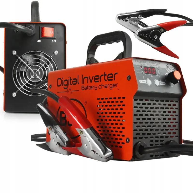 ŁADOWARKA AKUMULATORA PROSTOWNIK INWERTEROWY Z ROZRUCHEM BJC 600A 12V 24V Popularny