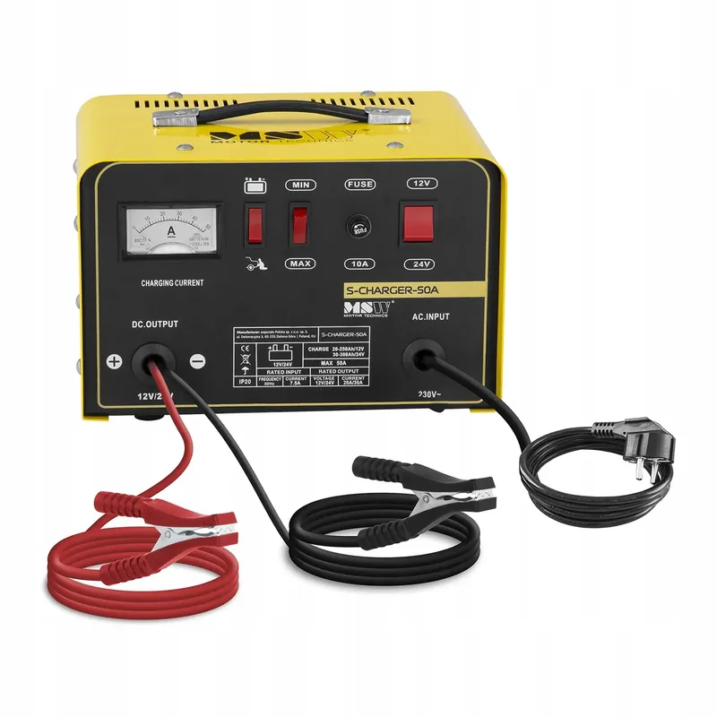 Najlepsza cena Prostownik rozruchowy MSW S-CHARGER-50A 10060139