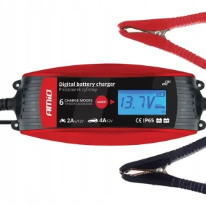 Oferta Prostownik cyfrowy ładowarka do akumulatora 6V 12V - 2A 4A - DVL DBC AMIO-0