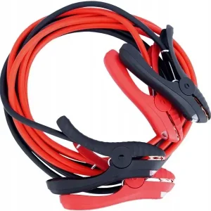 Bezpieczna płatność KABLE PRZEWODY ROZRUCHOWE 500 A, 3M Z DIODAMI LED W KROKODYLKACH