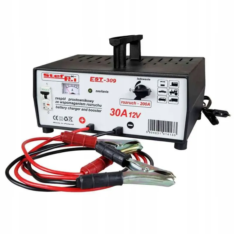Bezpieczna płatność PROSTOWNIK EST-309 12V/30A POJ.70-300AH /WSP. ROZR. STEF