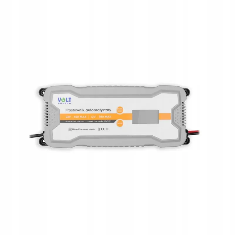 PROSTOWNIK ELEKTRONICZNY AUTOMATYCZNY ŁADOWARKA 12V 24V 30A LCD Niska cena