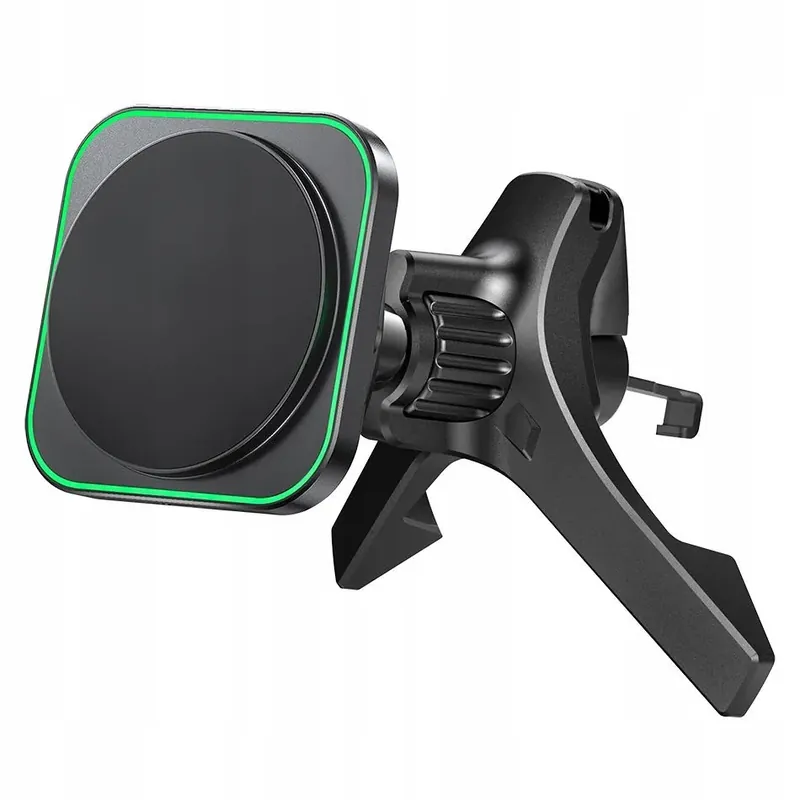 Kup teraz 2 x Uchwyt samochodowy MagMax ładowarka bezprzewodowa 17W kabel USB - USB-C