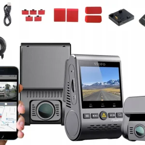 Najlepsza cena 2 x KAMERA REJESTRATOR VIOFO A129 PLUS DUO-G GPS WIFI