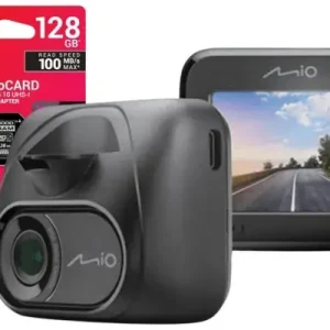 Bezpieczna płatność Zestaw Wideorejestrator MIO MiVue C590 GPS Starvis + karta 128GB