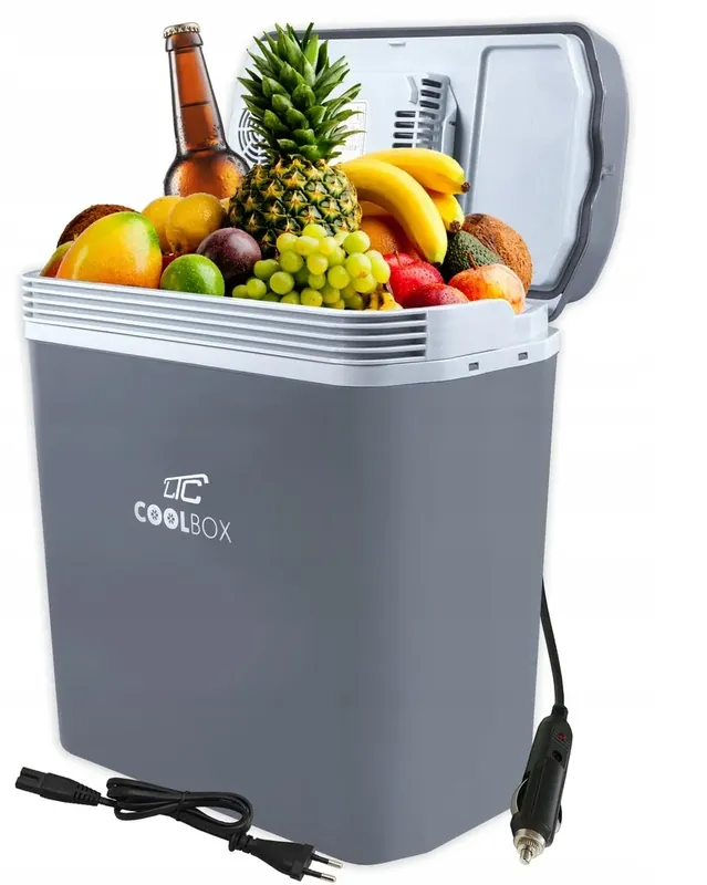 Autentyczny 2 x Samochodowa lodówka turystyczna pojemna trwała LTC LTC5002