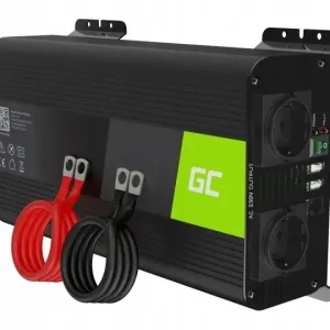 Przetwornica GREEN CELL Pro 12V/230V 1000W/2000W Wyprzedaż