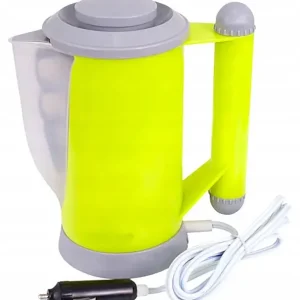 24V 700ML CZAJNIK SAMOCHODOWY NA GRZAŁKĘ +KUBKI L8 Autentyczny