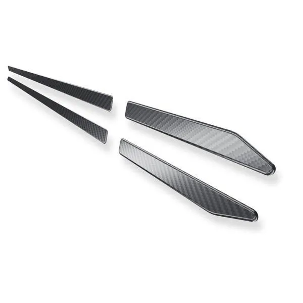 Darmowa dostawa Stalowe listwy boczne do BMW Seria 6 E63/E64 Coupé, Kabriolet (2 drzwi) - (2003-2010) - Croni - W - czarny (folia carbon)