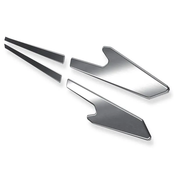 Bezpieczna płatność Stalowe listwy boczne do Peugeot 508 I SW (5 drzwi) - (2010-2018) - Croni - Y - srebrny (mat)