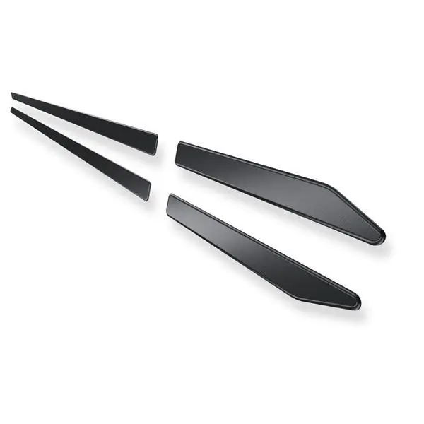 Bezpieczna płatność Stalowe listwy boczne do Mazda 3 II BL Hatchback (5 drzwi) - (2009-2013) - Croni - W - czarny (skórka pomarańczy)