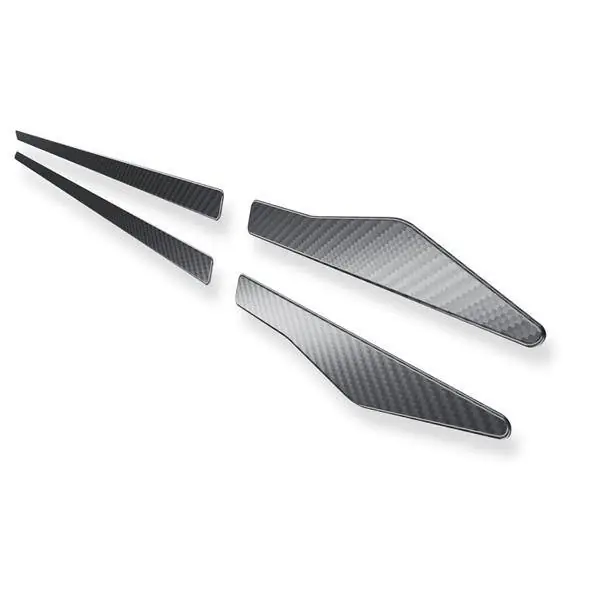 Bezpieczna płatność Stalowe listwy boczne do Renault Latitude Sedan (4 drzwi) - (2011-2015) - Croni - X - czarny (folia carbon)