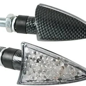 Ekspresowa dostawa Lampa Lampa 90087 para kierunkowskazów, włókno węglowe 90087