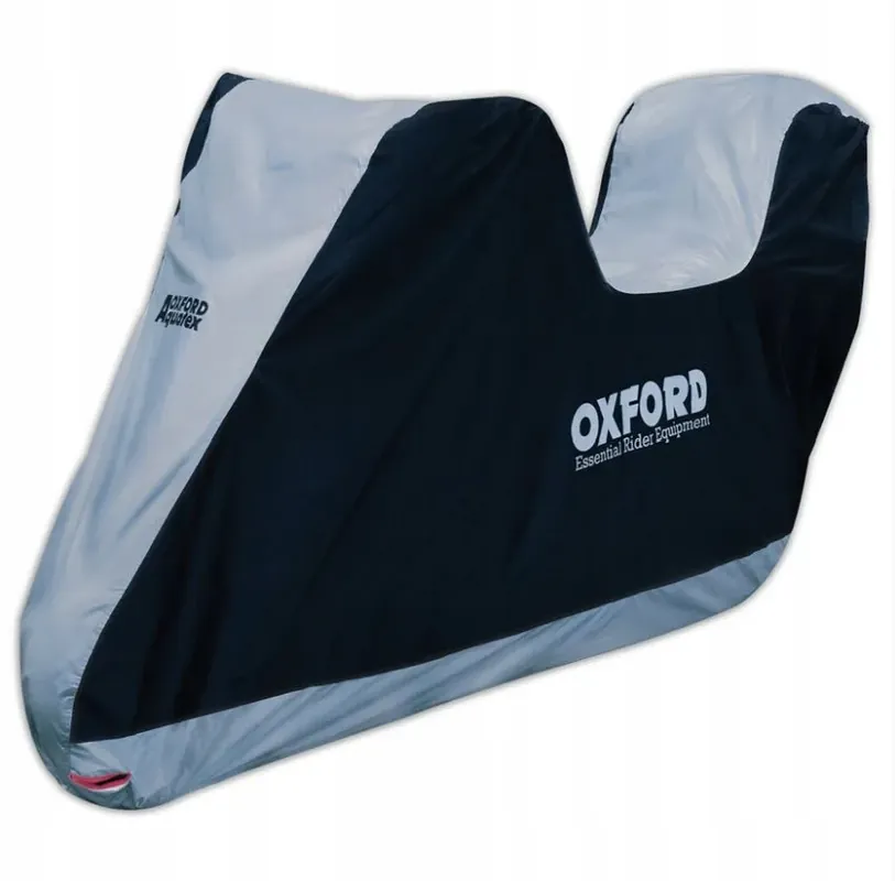 Niska cena POKROWIEC NA MOTOCYKL Z KUFREM OXFORD AQUATEX r-M