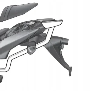 Bezpieczna płatność Stelaż pod kufer centralny Shad do Kawasaki Z 750 L, Z 750 R, Z 750 M ABS,