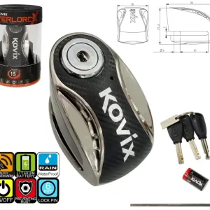 Oferta limitowana Blokada Tarczy Hamulcowej Kovix Knx6 Ze Stali Nierdzewnej