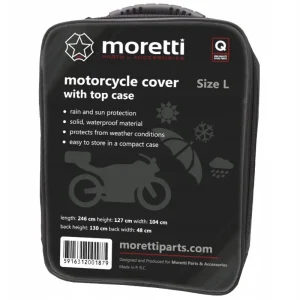 Darmowa dostawa Pokrowiec Na Motocykl Motocyklowy z kufrem L Moretti Wodoodporny Plandeka