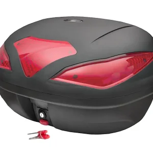 Kufer Moretti, Mr-709, 43L, Czarny, Czerwony Odblask Premium