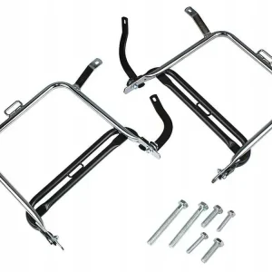 Bagażnik Boczny do Simson S50 S51 S70 - Stal HUN ML, Czarny Matowy Najlepsza cena