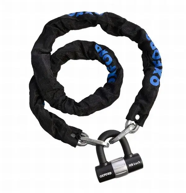 Ekspresowa dostawa ŁAŃCUCH Z KŁÓDKĄ HARTOWANY OXFORD HEAVY DUTY 1,5M