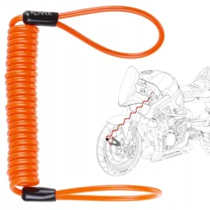 Autentyczny NOWY Przypominacz KOVIX KC002 pomarańczowy Tarcza hamulcowa BLOKADA MOTOR