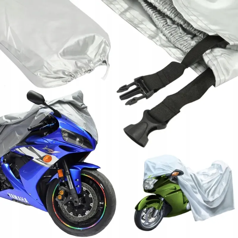 2 x GRUBY POKROWIEC PLANDEKA ROZ. M NA MOTOCYKL SKUTER Ekspresowa dostawa