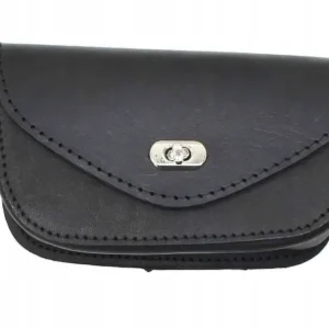 NOWa SAKWA TORBA SASZETKA EKOSKÓRA CZARNA MOTOCYKL JUNAK MOTOR MOCNA Oryginalny