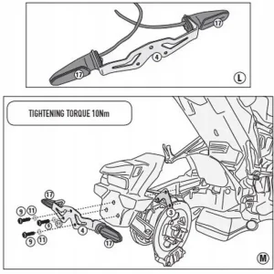 Bezpieczna płatność KAPPA ADAPTER DO ZAMONTOWANIA STELAŻA BOCZNEGO TE1165K BEZ UŻYCIA STELAŻA C