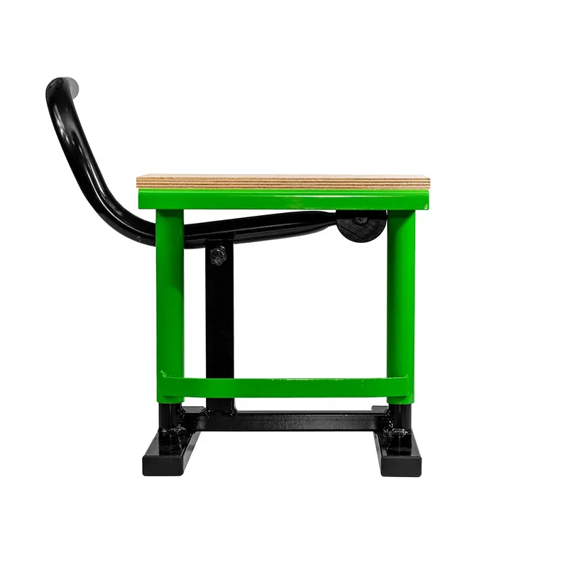 Stojak Motocyklowy Cross Pro Wood Zielony Z Drewnianym Wykończeniem 200Kg Najlepsza cena