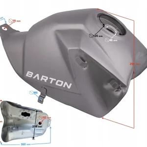 Zbiornik paliwa Hyper 125 E5 Rabat