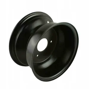 Zwrot pieniędzy Felga 8" Stalowa Czarna Lakierowana 3 Śruby Przód ATV