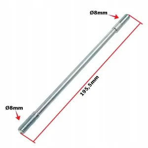 Promocja Szpilka cylindra M8x195,5mm ATV 150 GY6-150 Diablo 157QMJ Fuxin Nowa