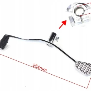 Metalowa Dźwignia Zmiany Biegów Uniwersalna ATV 110/125, 15 cm, Srebrna Oferta limitowana